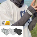 Ice Sleeves for Men's Woman Sun Protection Japanese Summer Outdoor UV Protection Loose Arm Sleeves Driving Outdoor Gloves. 
