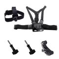 Chest Strap Mount Harness Chesty Body Mount for Hero 13 12 11 10 9 8 7 SJCAM SJ4000 AKASO insta360 Osmo Action Camera.
