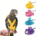 Adjustable Parrot Bird Harness Leash Set Anti-bite Training Harness Parrots Outdoor Flying Rope Cockatiel Small Birds Supplies. 