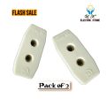 2 pcs Electric Piano Socket - 15 AMP - Electric socket piano Fitting Switch Board Metal, 2 pin piano Fitting. 