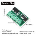 DC 6-45V Solar Street Light Control Circuit Board LED Fully Automatic Solar Light Driver Module for Courtyard Street Lamp DIY. 