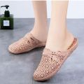 Women's Casual Loafers Slip-On Rubber Half Shoes, Multiple Sizes and Colors. 