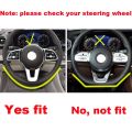 Car Steering Wheel Button Sticker Trim Cover Fit For Mercedes Benz A B C E Class GLA GLB CLA W177 W247 W205 W213 H247 X247 C118.