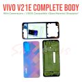 VIVO V21E FULL BODY AND COMPLETE HOUSING OR CASING WITH BACK MIDDLE FRAME PLUS CAMERAGLASS AND FRAME AND LCD FRAME COMPLETE SET | SHOPIPLUS. 