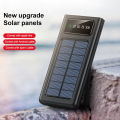 Solar Power Bank 20000mAh External Battery for any Mobile Phone Fast Charger Portable Outdoor Powerbank.