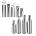 Stainless Steel Water Bottle 1 Liter Free Shipping Items, Drink Bottle for Sport Travel Cups, 500 750 1000ml Water Bottles.