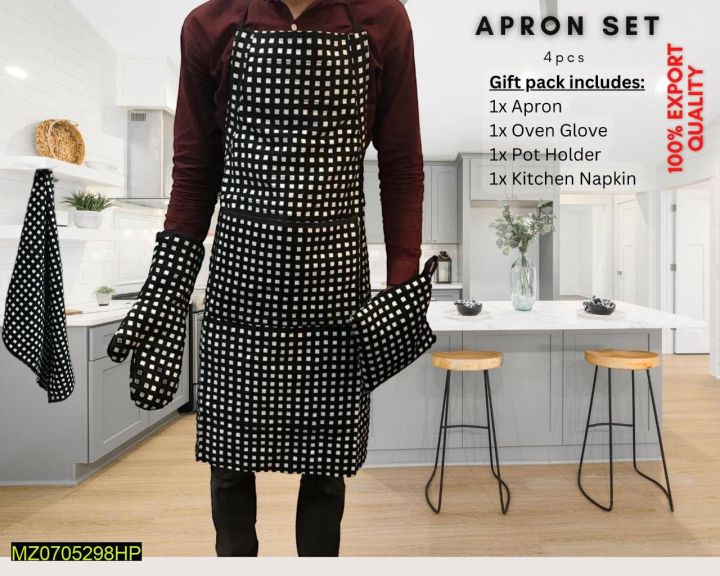 Kitchen Linen 4 PCs Set