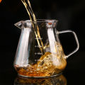 Pour Over Coffee Dripper Set 600ml Glass  Server V02 Funnel Drip Maker Brew Cup Coffee Set with  Filter Paper. 