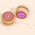 2pcs Wooden Circular Yo-Yo Balls - Multi-Piece Set for Physical Exercise, Party Games & Hobby Collections Christmas s ZSY.
