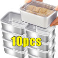 Stainless Steel Food Storage Container with Lid - Airtight Fresh-Keep Box for Fridge | Small Thickened Kitchen Organizer. 