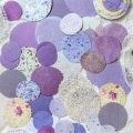 JIANQI 50 pcs Craft Vintage Scrapbooking Paper Kawaii Art Junk Journal Deco Sticker rotundity emboss DIY Material Paper. 