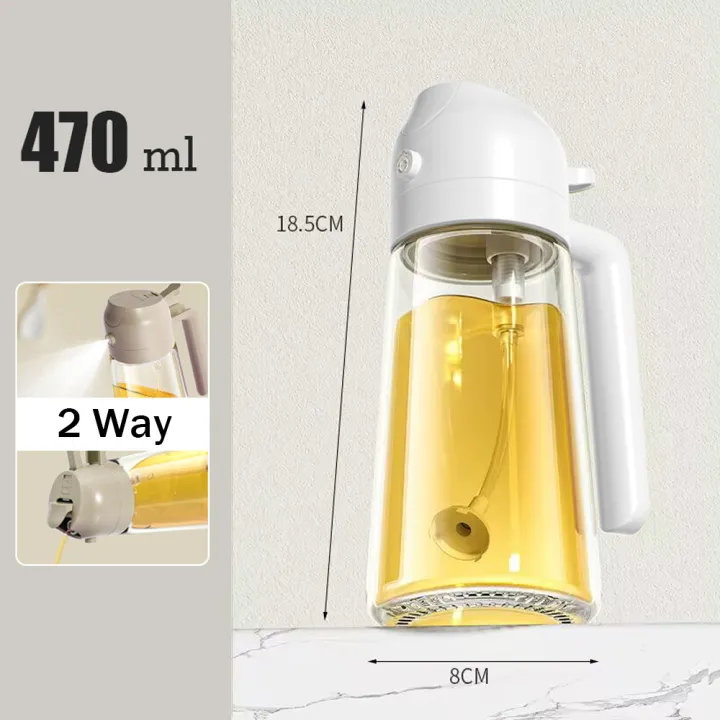 2in1%20470ml%20Glass%20Spray%20Oil%20Sprayer%20Bottle%20Spray%20Oil%20Dispenser%20Oil%20Jar%20Cruet%20BBQ%20Kitchen%20Cooking%20Roasting%20Picnic%20Kitchen%20Tools%20-%20Image%208