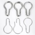 12 Pcs Shower Curtain Ring Hanging Hooks for Sorting Shower Curtain Ring Hanging Clip Chain Hooks for Sorting & Organizing, Window Arts & Crafts Display, DIY Key Hangers. 
