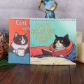 2026 Cute Cat Wall Calendar 12 Monthly Hanging Calendar Family Planner Organizer Home Decor. 