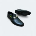 New Premium Quality Black Buckle Formal Shoes For Mens Fashion. 