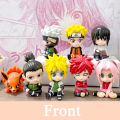 8pcs Set Anime Naruto Figure Kakashi Sasuke Uchiha Itachi Gaara Haruno Sakura Action Figural Q Version PVC Model Kids Toys . 