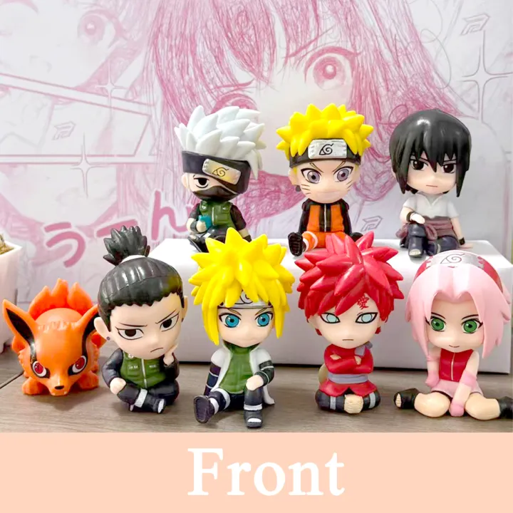 8pcs%20Set%20Anime%20Naruto%20Figure%20Kakashi%20Sasuke%20Uchiha%20Itachi%20Gaara%20Haruno%20Sakura%20Action%20Figural%20Q%20Version%20PVC%20Model%20Kids%20Toys%20%20-%20Image%202