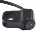 High Quality Headlight Switch ON/OFF Switch Fog Spotlight Switch Handlebar Waterproof 22-23mm CNC Aluminum-alloy. 
