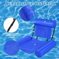 OPHIDIAN  Inflatable hammock foldable dual-purpose backrest floating water play lounger floating bed sofa water floating rows. 