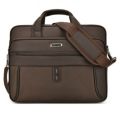 BINSHI premium quality (15 inches laptop) portable business bag with shoulder stripe men's briefcase. 