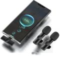 Original K9 Wireless Dual Microphone Professional Lapel Lavalier Microphone Remove Noise For Typ c. 