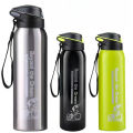 500ML Bicycle Water Bottle Vacuum Stainless Steel Cycling Water Bottle Double Walled Simple Thermo Mug Insulated With Straw.