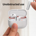 For Samsung Buds 3 Pro Ultra Thin Metal Dust Scratch Resistant Sticker Metal Dust Guard Protective Film For Samsung Buzz 3 Pro. 
