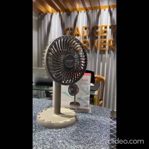 JY Super JY-2218 12.5” Rechargeable Fan