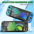 Protective Case For Switch2 Console Cover Hard Skin Case [Z-A Theme] For Switch2 Charging Dock Station Game Accessories. 