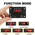 DC 12V Bluetooth 5.0 MP3 WMA WAV APE Decoder Board Hands-free Car Audio Microphone USB TF FM Radio Mp3 Music Player Speaker.