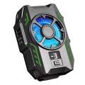 Mobile Cooling Fan Phone Cooler 3 Adjustable Modes For Gaming Temperature Display. 