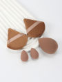 5Pcs Professional Makeup Sponge Set - Soft, Gentle, Multi-Purpose Tools for Perfect Foundation, Powder and Blush Application.