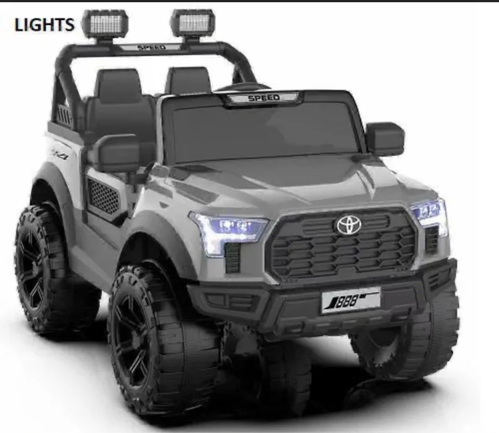 TOYOTA%2012V%20Electric%20Ride%20On%20Jeep%20For%20Kids%20with%20Remote%20Control%201-6%20Yrs%20Jeep%20Battery%20Operated%20Ride%20On%20MP3/Bluethooth/LED%20Light/Parental%20Remote%20Control%20for%20Ages%203-8%20(White,Black)%20-%20Image%208