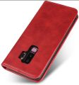 Samsung Galaxy S9 Plus Premium Leather Book Cover with Card Slots. 