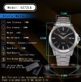 Men automatic watch business date mechanical watches waterproof stainless steel luminous minimalist  for you. 