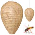 1-5PCS Hanging Wasp Nest Decoy Outdoor Waterproof Fake Wasp Nest Decoy Nest Decoy Hornets Plastic Insects Paper Drive Beehive. 