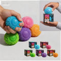 Nee Doh Fuzz Ball Series Desktop decompress Ornament Stress Relief Toys Suitable for Under Pressure Fun Soft Stress Ball . 
