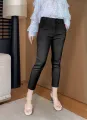 350,000 like hot sale AB skinny black 9 points stretch pants for women-clothing, girl clothing, women jeans, Lady shorts jeans. 