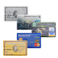 waterproof Super Slim Credit Card USB Flash Drive 32GB pendrive 4GB 16GB 32GB 64GB bank card model Memory Stick u disk. 