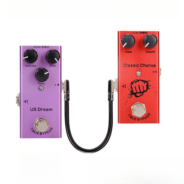 1/3/6PCS%20Electric%20Guitar%20Effect%20Pedal%20Patches%20Cable/6.35mm%20Flat%20Cord/Low%20Noise%20Shielded%20Cable/Pedal%20Board%20Cable(15/30/50CM)%20-%20Image%206