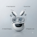 Noise Cancelling TWS Earbuds with ANC & ENC, Deep Bass Wireless Earphones with Charging Case & Bass Sound. 