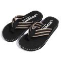Men Slippers Outside Beach Flat Flip-flop 2023 Summer Casual Slippers Indoor Home Male Anti-slip Shoes Thong Sandals Black. 