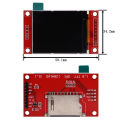 1.8 inch TFT LCD Module LCD Screen Module ST7735 SPI serial 51 drivers 4 IO driver TFT Resolution 128*160 For Arduino. 