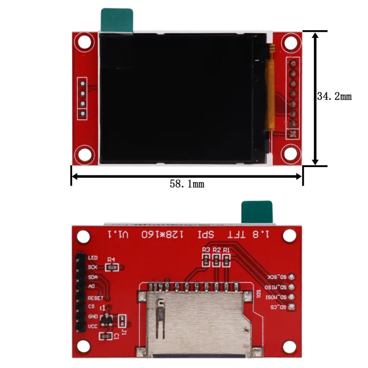 1.8%20inch%20TFT%20LCD%20Module%20LCD%20Screen%20Module%20ST7735%20SPI%20serial%2051%20drivers%204%20IO%20driver%20TFT%20Resolution%20128*160%20For%20Arduino%20-%20Image%206