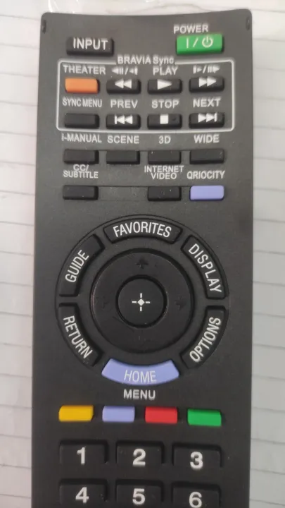 Sony%20TV%20original%20remote%20control%20-%20Image%202