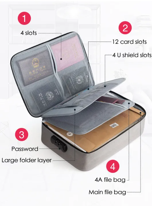 File/%20Document/%20Passport/%20Travel%20Storage%20bag%20with%20Lock%20and%20Luggage%20Holder%20-%20Image%205