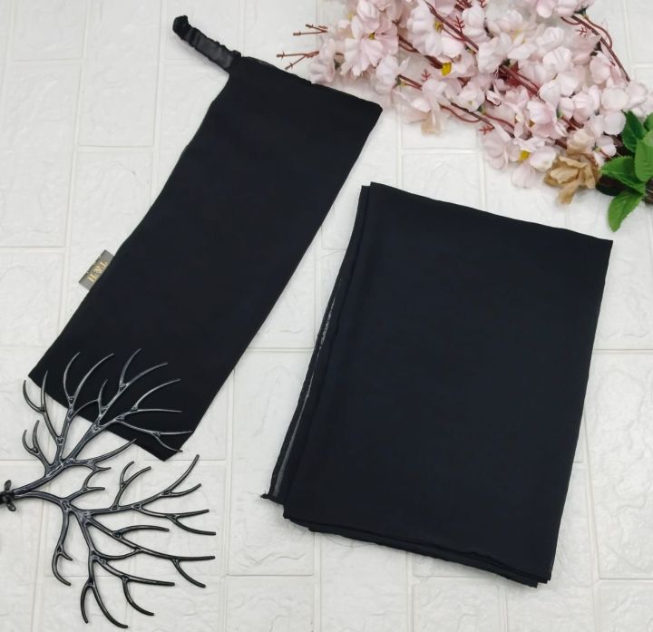 2 in 1 beautiful Hijab for beautiful Hijabies girl | Stallor | Nikab | ( all colors available)