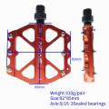 SYUN Colors Bicycle pedal ultra light 3 sealed bearings 9/16 aluminum alloy mountain bike pedals MTB road bike Parts accessories.