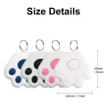 Mini GPS Anti-lost Locator Smart Bluetooth Pets Cat & Dog Training Wallet KeyS Children Luggage Finder For Ios / Android. 
