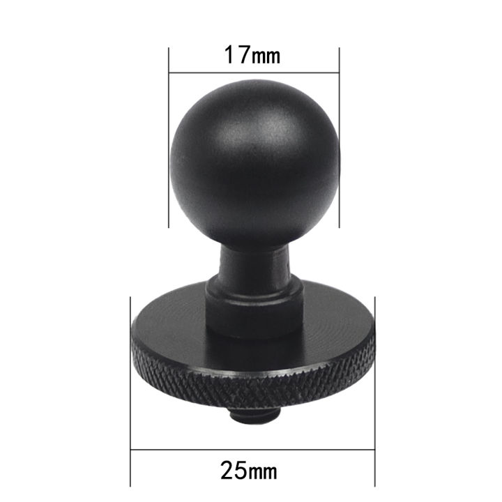 17mm%20Ball%20Head%20Adapter%20Clip%20Mount%20for%20%20Action%20Camera%2017mm%20Ballhead%20Converter%20to%201/4%20Screw%20Head%20For%20Double%20Socket%20-%20Image%207